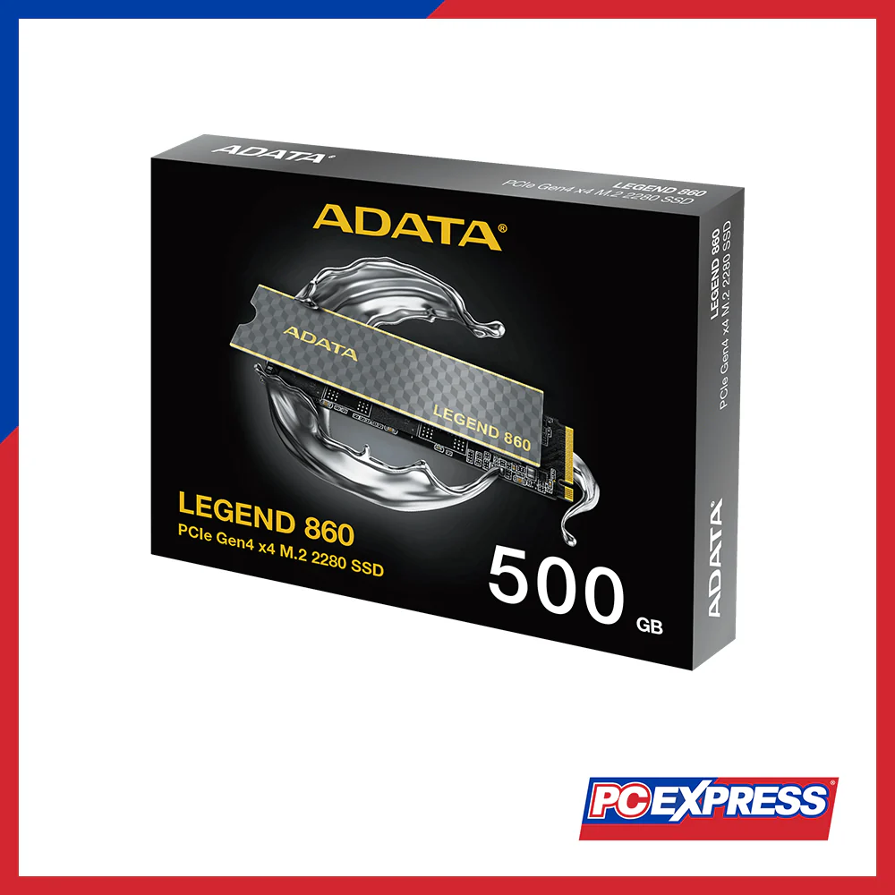 ADATA LEGEND 860 PCIe Gen4 X4 NVMe M.2 2280 500GB (SLEG-860-500GCS) Solid State Drive - Image 6