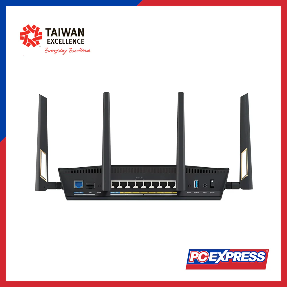 ASUS RT-BE88U Dual-Band WiFi-7 Wireless Extendable Router - Image 3