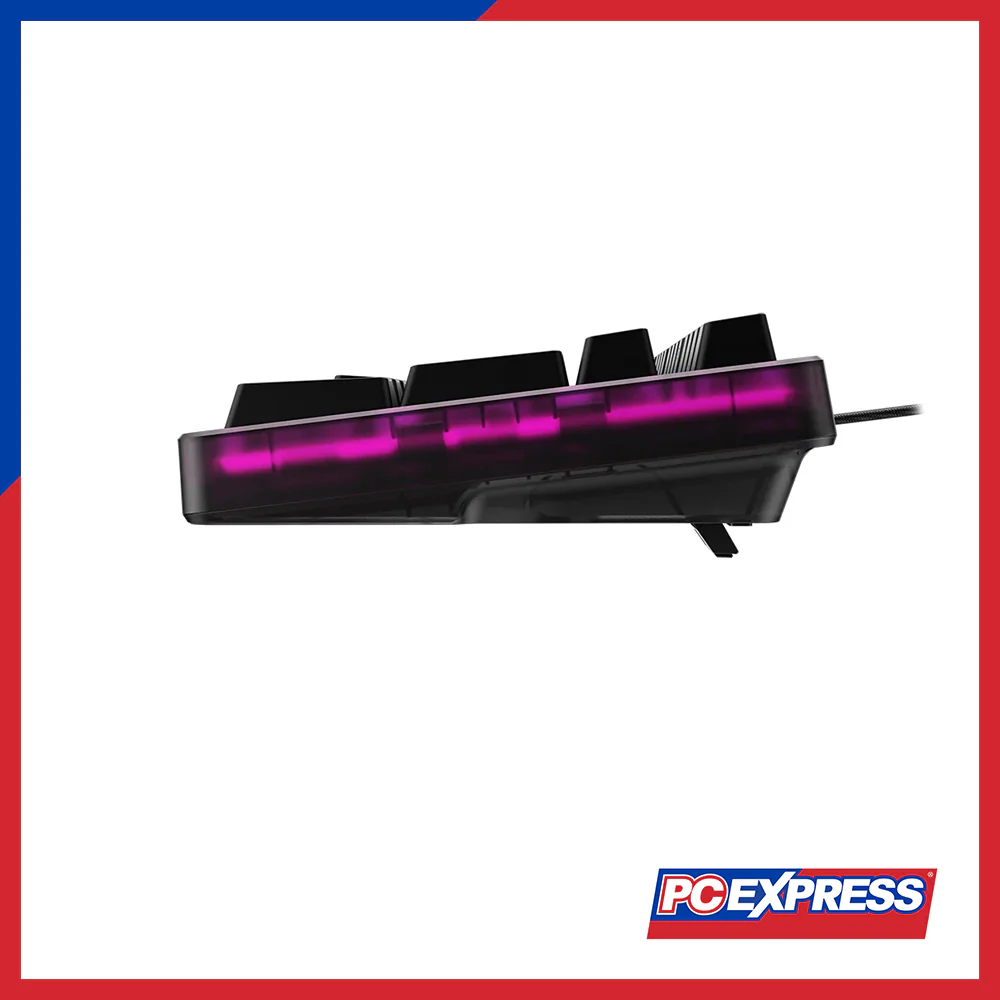 HYPERX Origins 2 1800 (B4QS4AA) Linear Red Switches RGB USB-C Wired Mechanical Gaming Keyboard - Black - Image 3