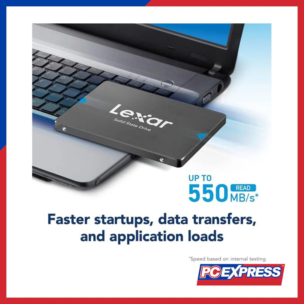 LEXAR 512GB NS100 2.5 (LNS100-512RB) Solid State Drive - Image 3