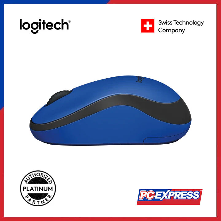 LOGITECH M221 SILENT Wireless Mouse (Blue) - Image 4