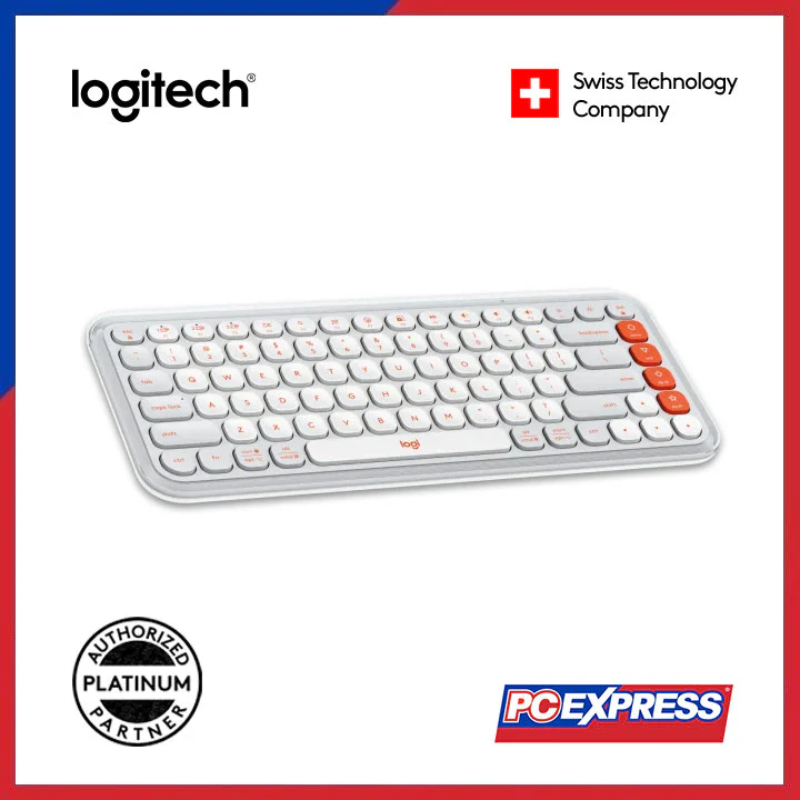 LOGITECH POP Icon Keys Wireless Keyboard (Off White) - Image 8