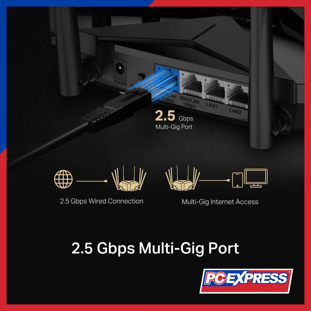 MERCUSYS MR90X AX6000 8-Stream Wi-Fi 6 Router - Image 6
